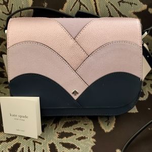 NWT Kate Spade Nadine Patchwork Medium Flap
